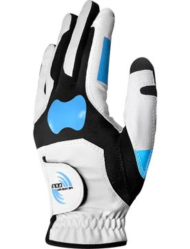 Golfhandschuh Training True Grip, weiss/schwarz m__l