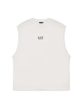 Ea7 Emporio Armani T-shirt Sans Manches 7m001622_af21787 Sugar Swizzle 3XL - Giorgio Armani - FashionsVida