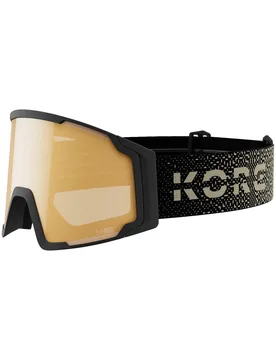 Masque de ski Neves Pro 5K Gold Kore aus Silikon Größe M schwarz - Head - FashionsVida