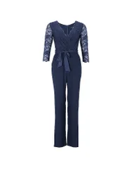 Jumpsuit dunkelblau 42 damen