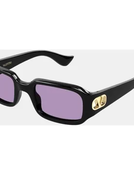 Gafa de sol de mujer rectangular en inyectado - Valentino - FashionsVida