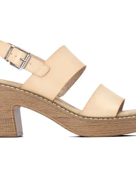Sandales à Talons 175173 Beige EU 39
