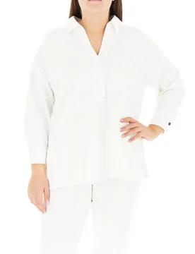 Blusa maniche lunghe BIANCO M - PERSONA by MARINA RINALDI - FashionsVida