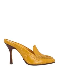 Mules & Zuecos Mujer Mostaza 34.5,35,35.5,37.5 Mujer