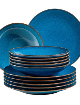 Mäser Tafelservice, Keramik OSSIA blau - Maser - FashionsVida