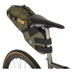 Borsa posteriore sottosella bikepacking VENTURE 10 litri ARMY green