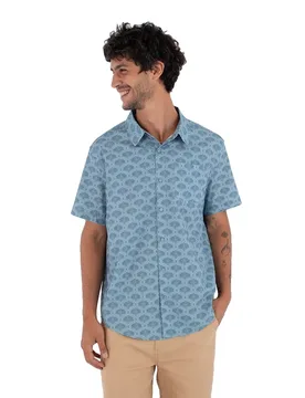 Chemise à Manches Courtes Printing Press Arbore Destroyer M - Hurley - FashionsVida