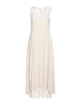 Midi-Kleid Damen Beige S,XS Damen