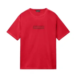 Maglietta A Maniche Corte New Box Logo American B Raq 8 Anni