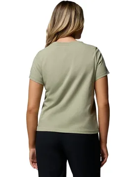 Rolling Bend Graphic Damen T-Shirt, grün M - Columbia - FashionsVida