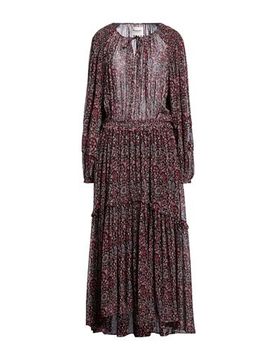 Vestido midi Mujer Café 36 Mujer