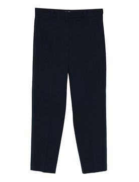 Eleganti pantaloni a sigaretta scuro