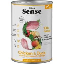 Comida húmeda para perros adultos paté pollo y pato 380 g