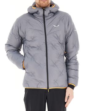 Piumino con cappuccio GRIGIO 52/XL