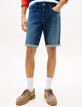 SHORT RONNIE SBIADITI IN DENIM 38 - TOMMY JEANS - FashionsVida