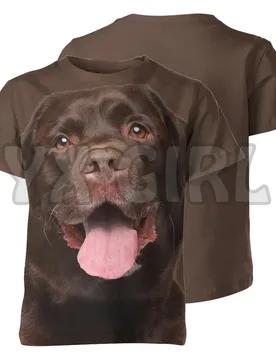 Summer Fashion Men t shirt Labrador Chocolate 3D All Over Printed T Shirts Funny Dog Tee Tops shirts Unisex Tshirt - Aliexpress - FashionsVida