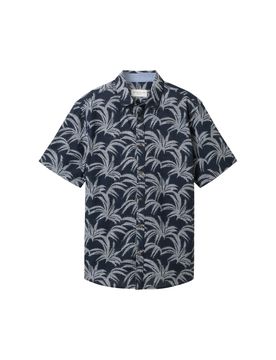 TOM TAILOR Camisa navy / gris