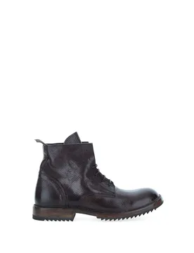 Polacchini in pelle TESTA DI MORO 43.5 - MOMA - FashionsVida