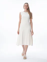 Midikleid SILOE blanc M