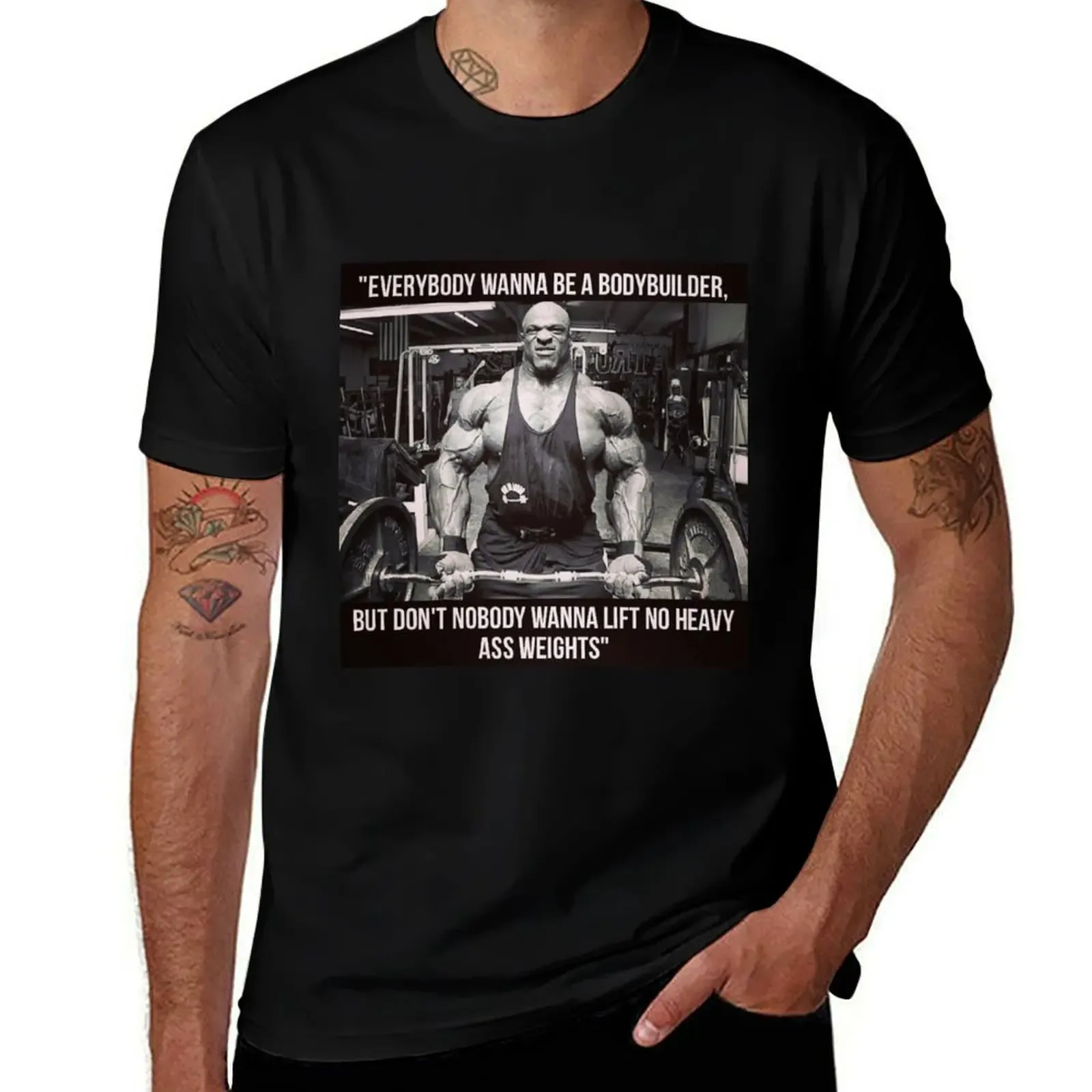 Ronnie coleman T-Shirt Ultra Soft Breathable Tee Top - Aliexpress - FashionsVida
