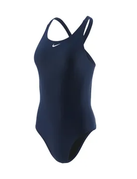 Badeanzug, Damen Swim Solid - Bleu - female - Size: 42 - Nike - FashionsVida