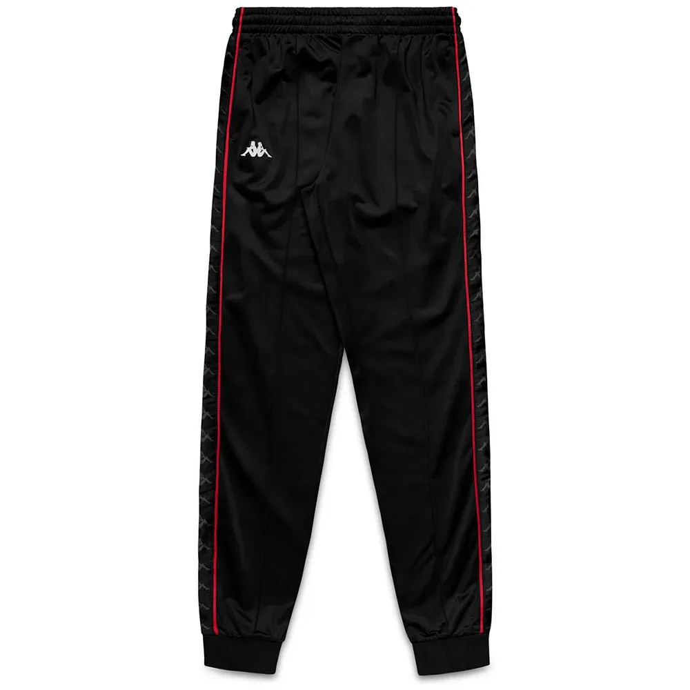 Pantalon Rastoria Slim Black / Red Racing / White XL - Kappa - FashionsVida
