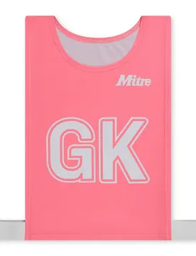 Gilet D´entraînement Netball Pro Set Fluo Pink L male