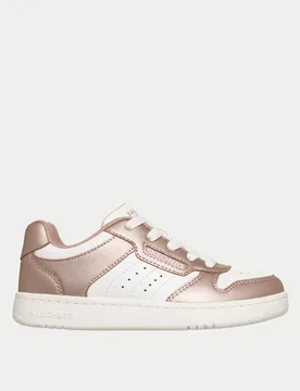 Kids' Quick Street Trainers (9.5 Small-4 Large) Golden Rose Female - Skechers - FashionsVida