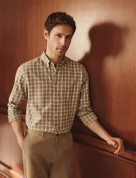 Camisa twill de hombre classic fit - Lloyd's - FashionsVida