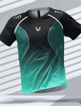 Summer Outdoor Fitness Sportswear Round Neck Short-Sleeved Men's T Shirt Pattern Printing Tops Gym Quick-Drying T-Shirts - Aliexpress - FashionsVida