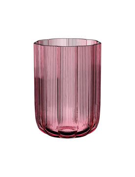 Jarrón 22cm FLEUR Cassis rosa