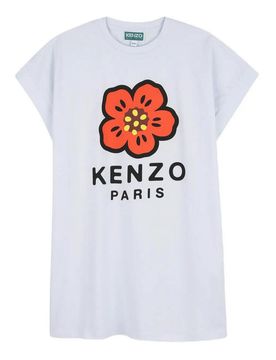 Vestito in cotone a fiori Boke