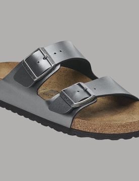 Ciabatte Arizona Donna Nero Metallico Stretta Fit