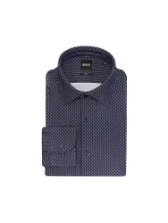 Camicia slim fit P-HANK blu 40