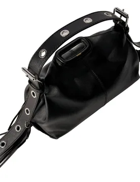 Bolso de hombro multiposición Miss M de piel color - Maje - FashionsVida