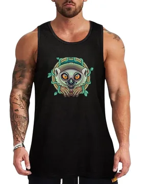 Sambirano Woolly Lemur Tank Top Casual Summer Tank Top Relaxed Fit Sleeveless Wear - Aliexpress - FashionsVida