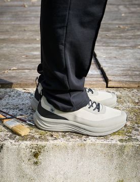 Sneakers da uomo beige stringate YH25253 42