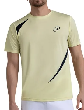Cete Short Sleeve T-shirt Yellow L - Bullpadel - FashionsVida