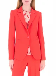 Blazer monopetto ROSSO XS