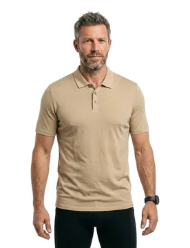Hugo Polo A Maniche Corte Dulinen Medium Beige XS - Hugo Boss - FashionsVida