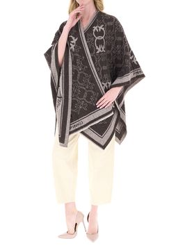 Pinko Mantella con loghi MARRONE U