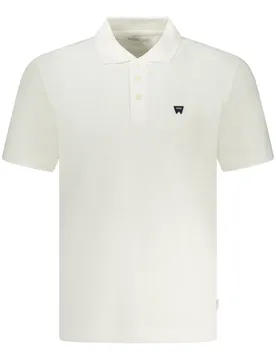 Herren KURZARM-POLOSHIRT Weiß 112362386_BIBWHITE