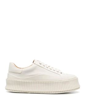 Jil Sander Sneakers basse in tela
