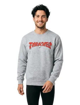 Sweat-shirt Chains By Daniel Shepard Sport Grey M