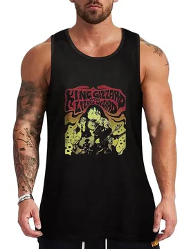 King gizzard and lizard wizard Tank Top Loose Sleeveless Casual Tank Top Lightweight Summer - Aliexpress - FashionsVida
