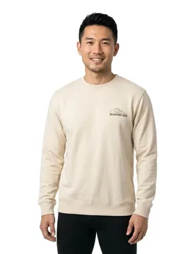 Sweat-shirt Basic Graphic Birch M - Quiksilver - FashionsVida