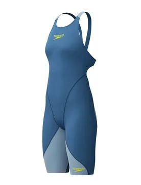 Costume Da Bagno Senza Maniche Fastskin Lzr Ignite Nite / Acadia Blue UK 20