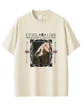 Ethel Cain Preacher's Daughter Graphic Tshirt Men Women Fashion Oversized Streetwear Unisex High Quality Soft Cotton T Shirts - Aliexpress - FashionsVida