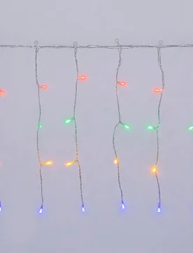 Guirlande Lumineuse Icicle Flush Flat Rgby 15mx0.4m 75 Strips Ip44 Indoor & Outdoor Low Voltage Transparent One Size - AIGOSTAR - FashionsVida