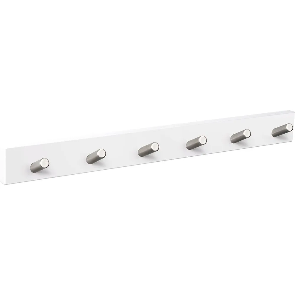 Percha Madera y Zamak 6 Colgadores 9400BLIN6 - Nesu - FashionsVida
